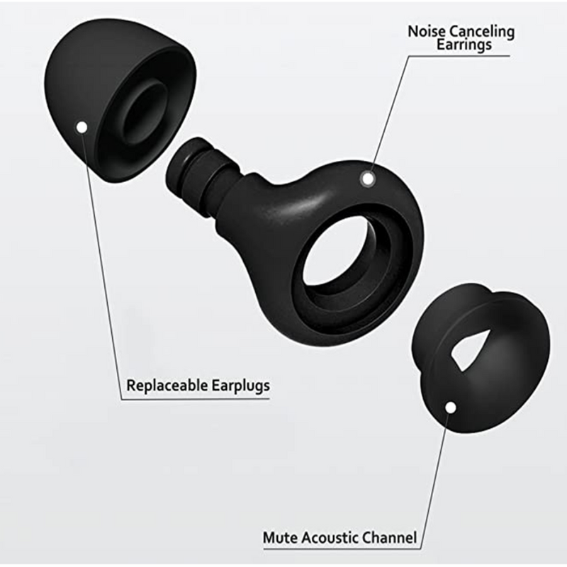 Reusable Noise Reduction Ear Plugs