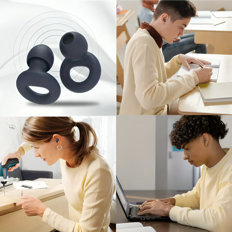 Reusable Noise Reduction Ear Plugs